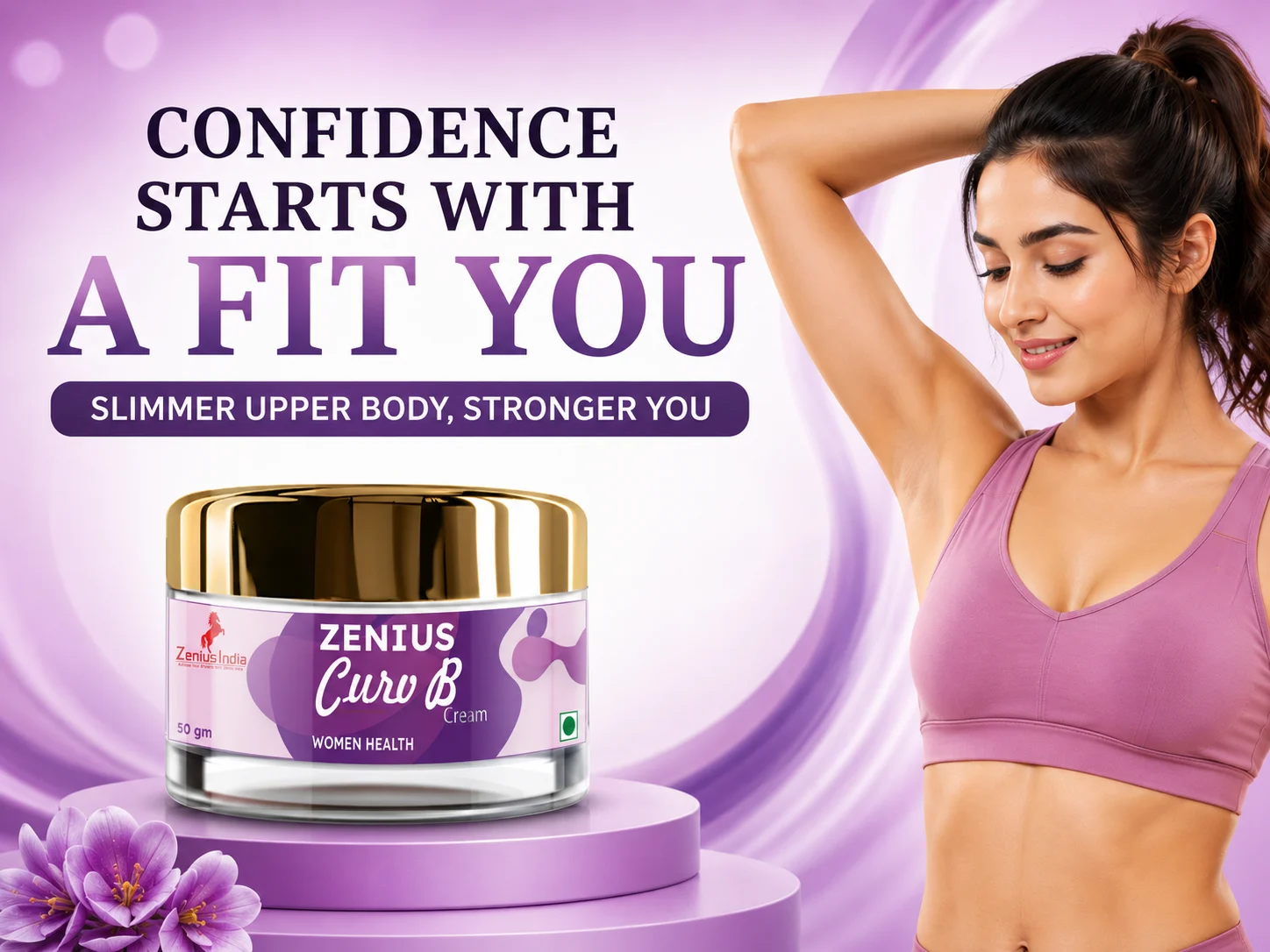 Zenius Curv B Cream for Women's Bust Care 2 Main Banner Mobile View 67 Zenius India