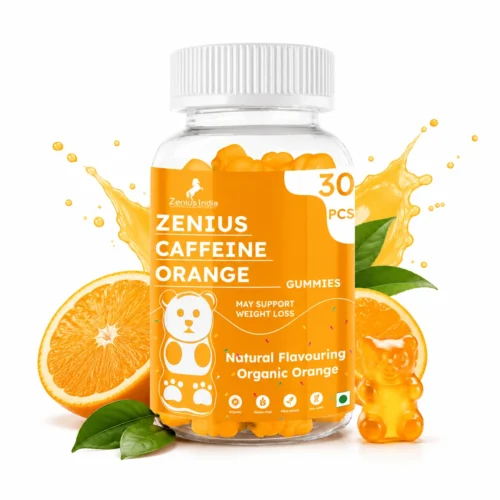 Main Image 1 Zenius Caffeine Orange Weight Loss Gummies