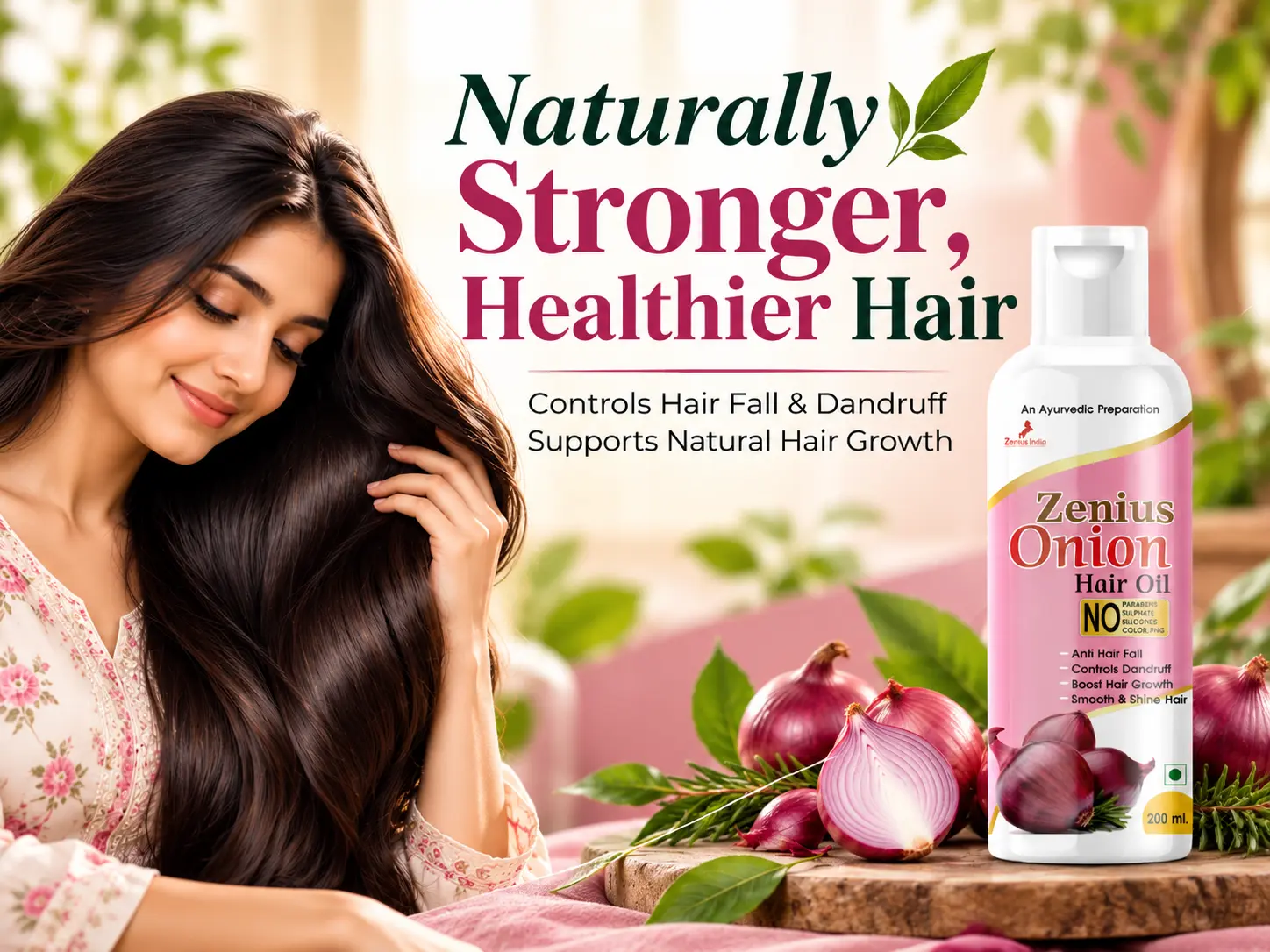 Naturally Stronger Healthier Hair 1 Zenius India