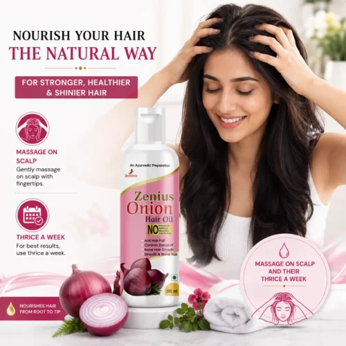 Use Image 1 Zenius Onion Hair Oil