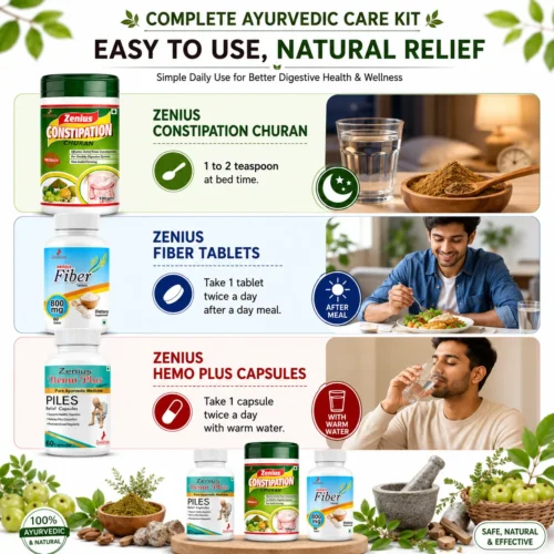 Use Image 1 Zenius Piles Care Kit
