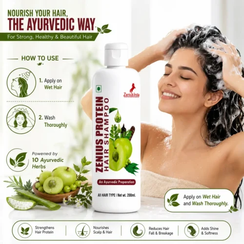 Use Image 1 Zenius Protein Hair Shampoo
