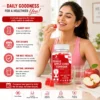 Use Image 1 Zenius Apple Cider Vinegar Red Apple Gummies with The Mother for Weight Loss
