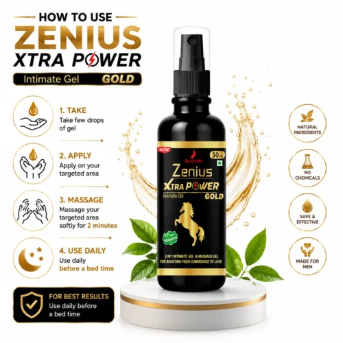 Use Image 1 Zenius Xtra Power Gold Gel