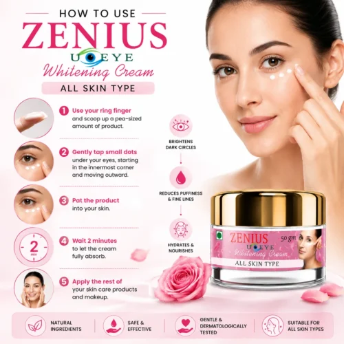 Zenius U-Eye Whitening Cream
