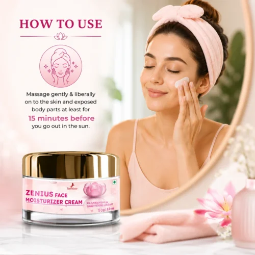 Use Image 1 Zenius Face Moisturizer Cream
