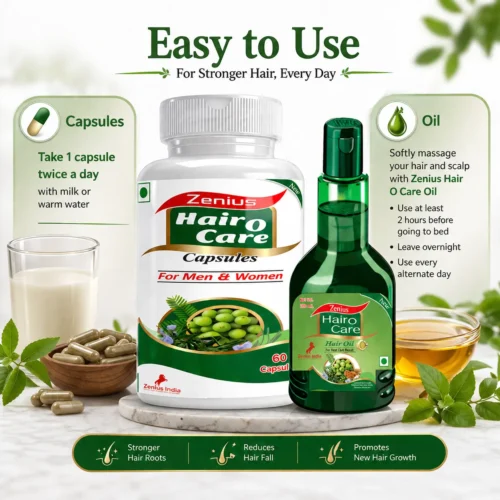 Use Image 1 Zenius Hair O Care Oil