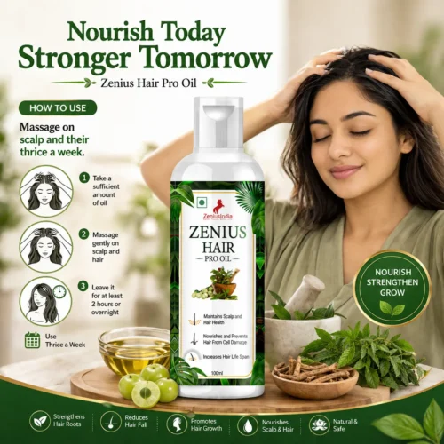 Use Image 1 Zenius Hair Pro Oil