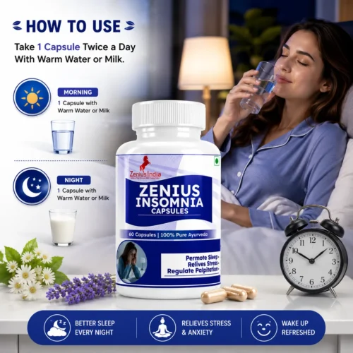 Use Image 1 Zenius Insomnia Capsule