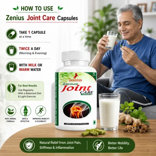 Use Image 1 Zenius Joint Care Capsule