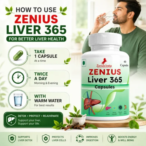 Use Image 1 Zenius Liver 365 Capsule