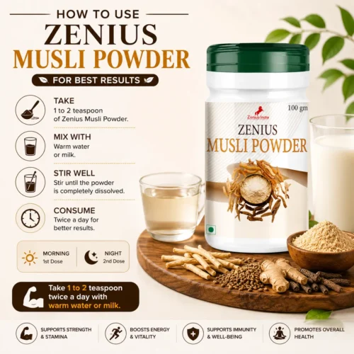 Use Image 1 Zenius Musli Powder