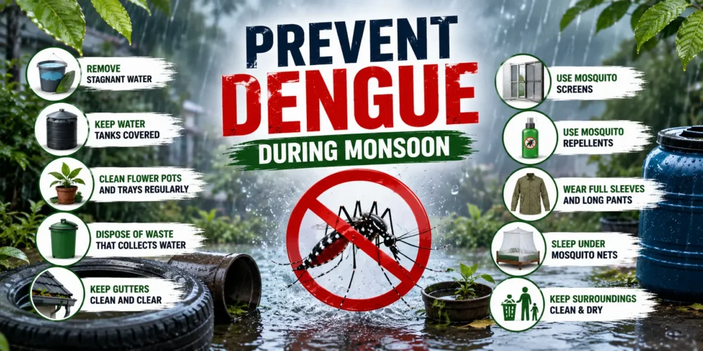 Dengue Symptoms, Prevention & Monsoon Health Risks: How to Stay Safe During Rainy Season 3 Image 2 Zenius India