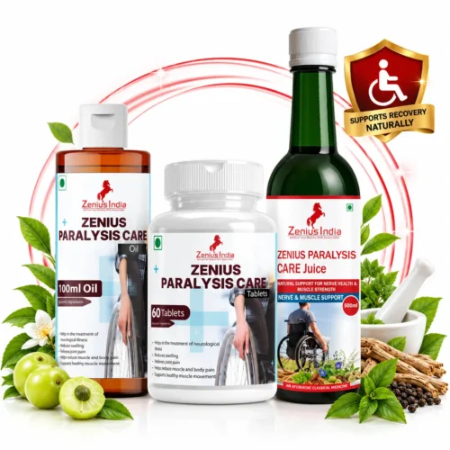 Main Image Zenius Paralysis Care Combo Kit | Joint Health Supplements, Oil and Juice